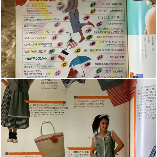 ジュニアスタイル Junie 1985年6月号 No.53 鎌倉書房 昭和レトロ