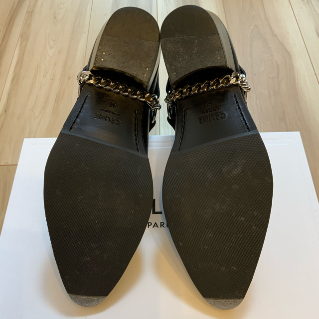 CELINE - カズ様 CELINE カマルグ バイカー チェルシーブーツ 42の通販