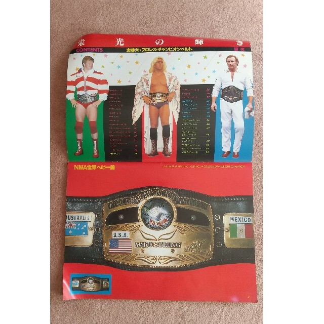 プロレス本 チャンピオンベルト 栄光の輝き 当時ものの通販 by 冬眠