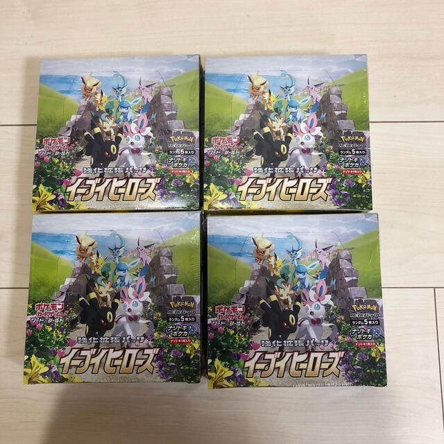 イーブイヒーローズ 4BOX 未開封 シュリンクつき