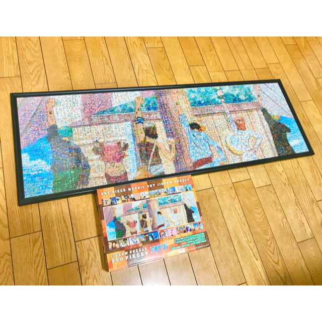 ワンピース パズル 950ピース モザイクアート（仲間の印）額縁付き