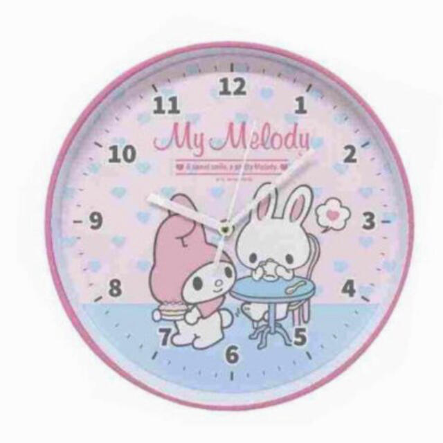 マイメロディ - Sanrio マイメロディ掛け時計 メロディちゃん リズム