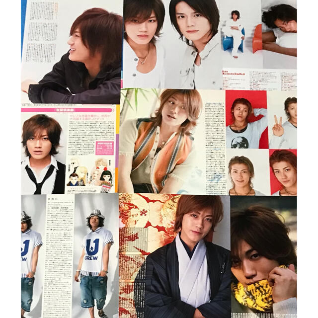 KAT-TUN - ほぼ詳細付き 貴重！10年以上前 赤西仁さん 切り抜きの通販