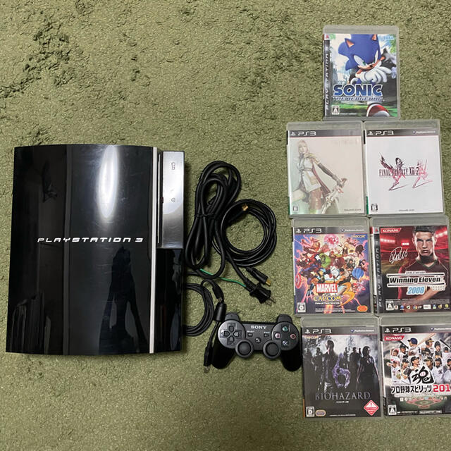 PlayStation3 - PS3 ソフト7本付き 動作確認済みの通販 by 出品