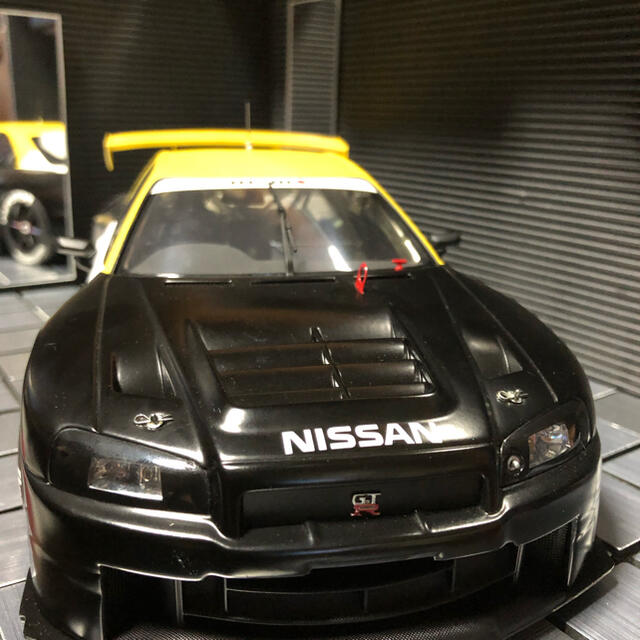 激レア入手困難！オートアート1/18スカイラインGT-R34テストカーの通販