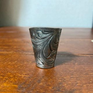 RRL ダブルアールエル バンダナスライダー シルバー スカーフリングの