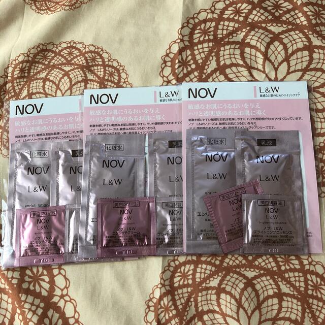 NOV - ノブ L&W サンプルセットの通販 by みかん's shop｜ノブならラクマ