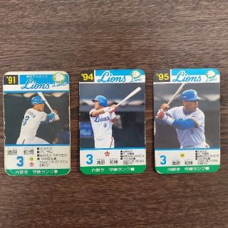 タカラプロ野球カード・清原和博選手3枚セットの通販 by shopちゅん