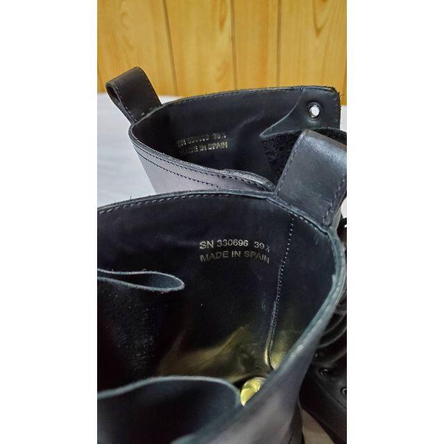 SAINT LAURENT - 正規美 サンローランパリ レースアップブーツ 黒 39