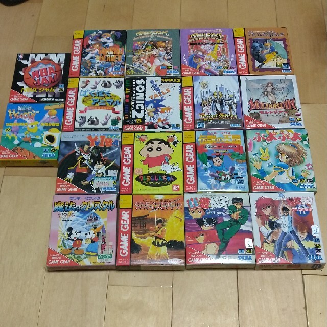 ゲームギアソフト 18本セット