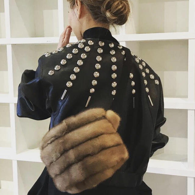 LUDLOW - ludlow LUDLOW ラドロー ミンクファー ボディーバッグ ファー