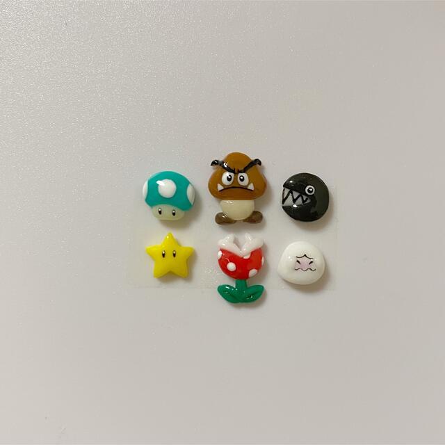 スーパーマリオ 3Dネイルパーツ クレイジェルの通販 by h｜ラクマ