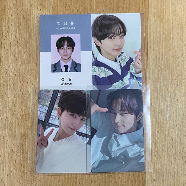 ENHYPEN シーグリ 学生証 トレカ ジョンウォン ENHYPEN シーグリ 2021