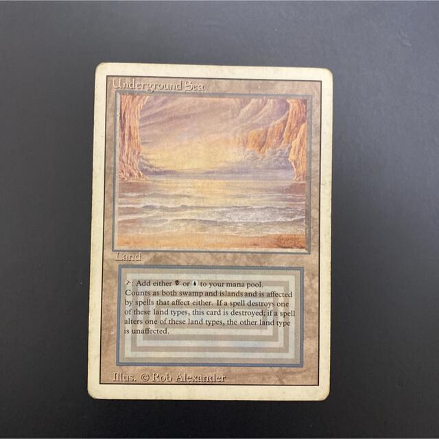 MTG』デュアルランド ドイツ語 underground sea 28 MTG』デュアル