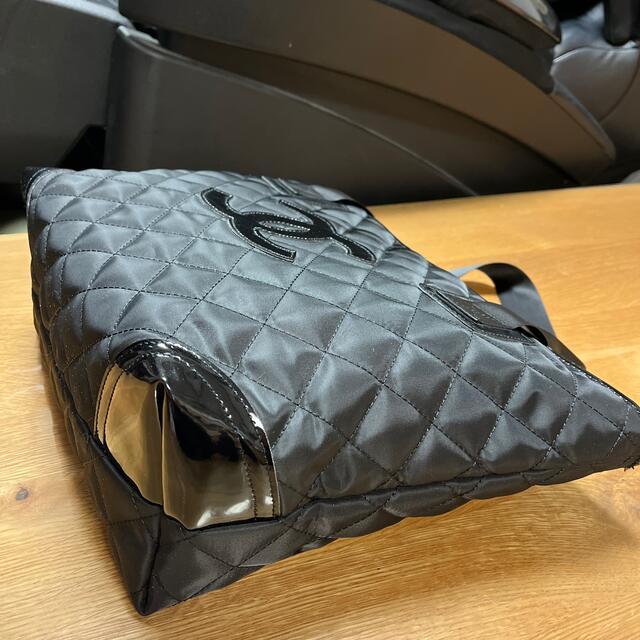 CHANEL - CHANELノベルティ キルティングトートバッグの通販 by