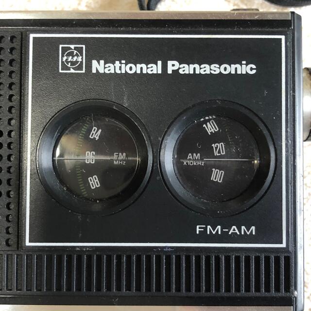 Panasonic - ナショナル パナソニック 小型ラジオ RF-528 昭和レトロの