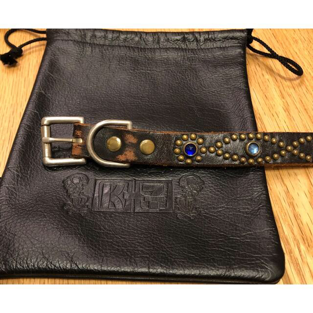 TENDERLOIN - テンダーロイン×HTC ナローベルト ブラック ブルー Sの