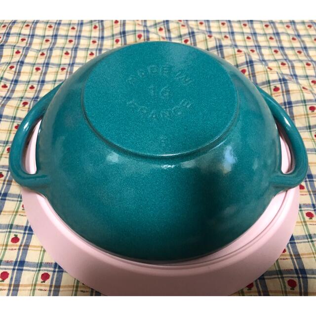 staub ミルクパン ベビーウォック ミント 直径約16cm staub ミルクパン