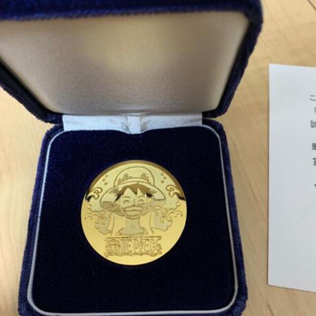 ワンピース 100巻記念コイン