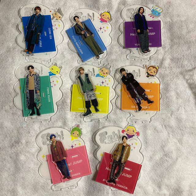 Hey! Say! JUMP - Hey!Say!JUMP アクリルスタンド 8体セット Fab