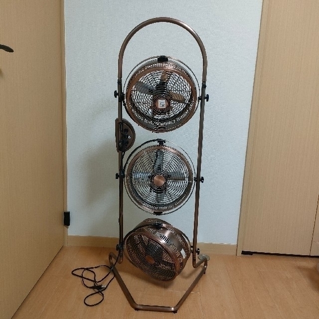 ドウシシャ - 【カズオ様専用】ドウシシャ 3連タワー型メタル扇風機の