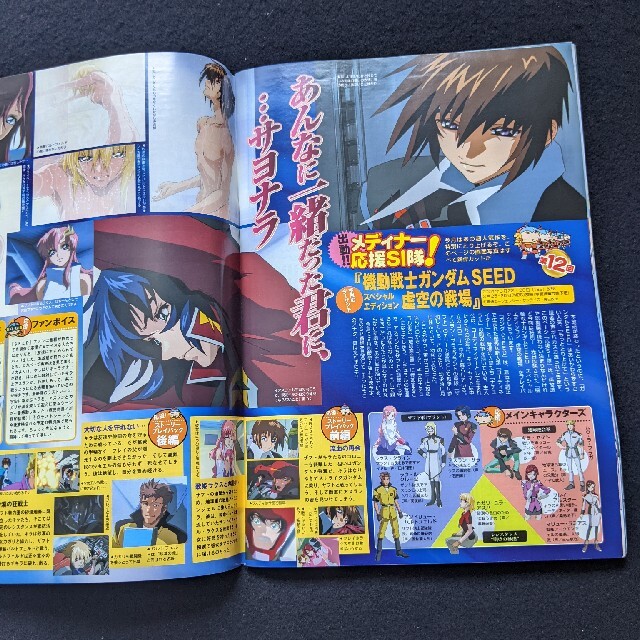 アニメディア 2004年6月号 犬夜叉 名探偵コナン ワンピース NARUTOの