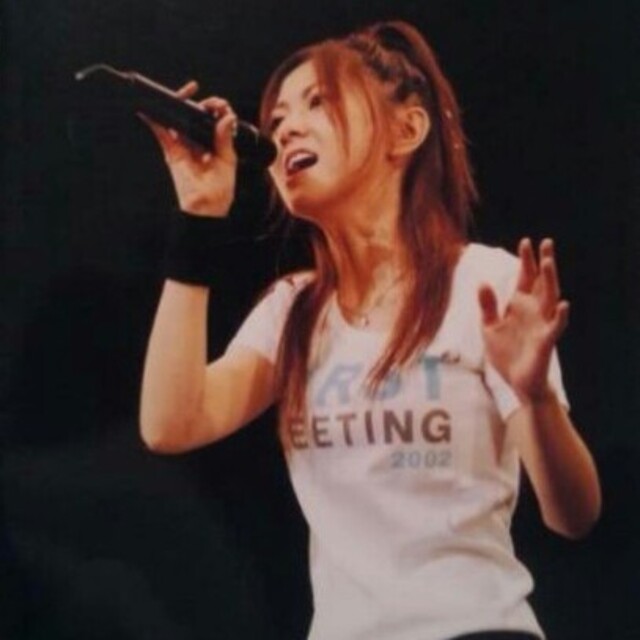 倉木麻衣FIRST MEETING 2002 白TシャツLサイズ水色ホワイト幻の通販 by