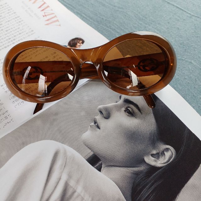 GUCCI - 《GUCCI/グッチ》 オーバル サングラス GG2400/N/S セル