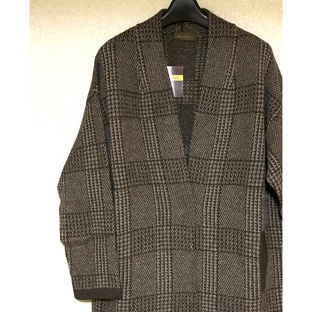 Nature's／ネイチャーズ 最高級ヤク毛100%チェック柄ジャガード