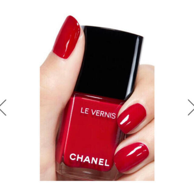 CHANEL - CHANEL ネイル マニキュア 赤 レッド ヴェルニ ロング