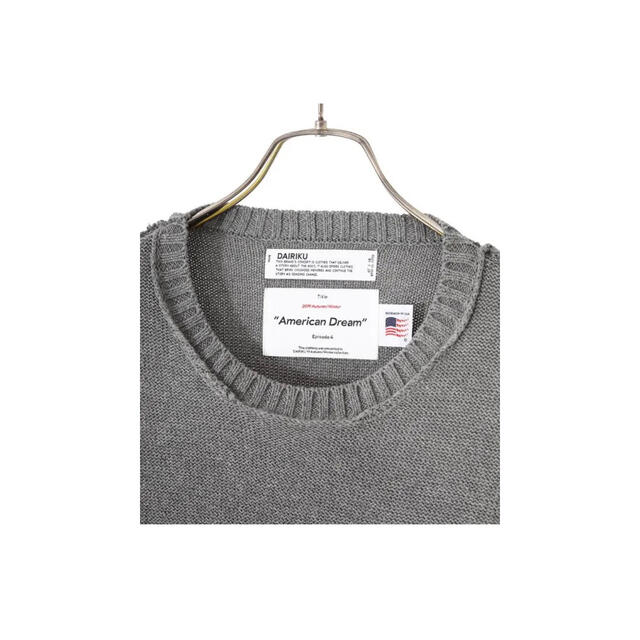 dairiku 22aw inside out knit 星条旗 ニット DAIRIKU 19AW American