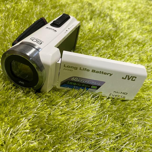 Victor JVC GZ-F100-W 2015年製 ビデオカメラ Victor JVC GZ-F100-W 2015