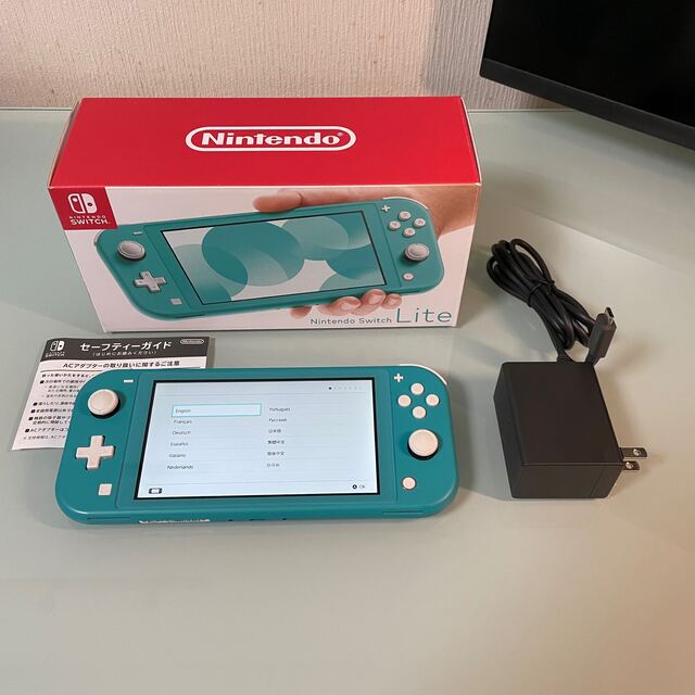 美品】Nintendo Switch Lite ターコイズ 本体