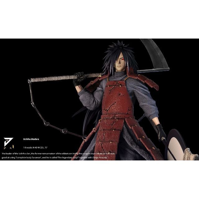 ナルト うちはマダラ ガレージキット 塗装済み完成品 フィギュア 1/6