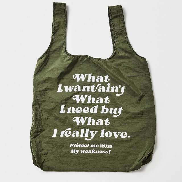 新品 My Weakness エコバッグ オリーブ ともさかりえの通販 by はま