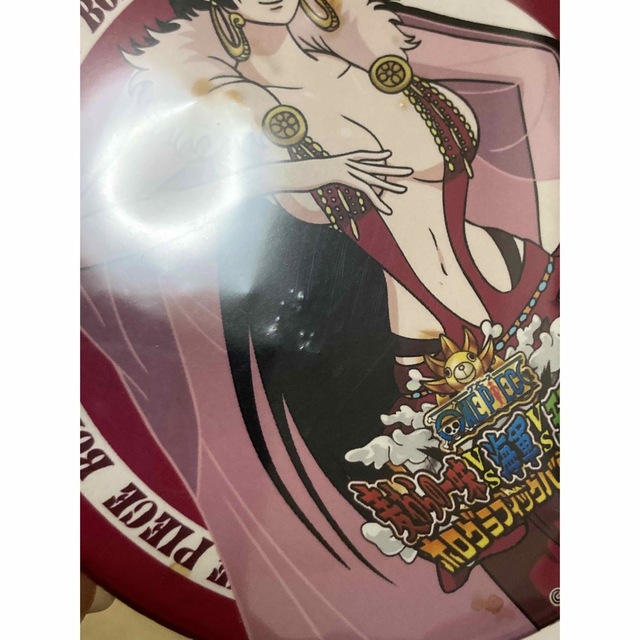 ワンピース ホログラフィックバトルシアター 限定 缶バッジ ハンコック