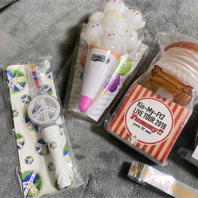 Kis-My-Ft2 - Kis-My-Ft2 ライブグッズ ペンライト 4点 銀テープの通販