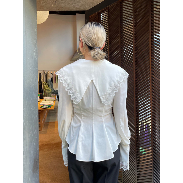 mame - FETICO FLORAL EMBROIDERED BLOUSE 専用出品の通販 by ローズ