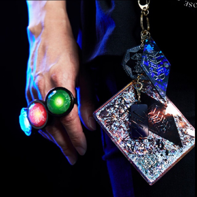 新品☆あんスタ☆Eden【乱凪砂】スタライ☆7th☆リングライト☆4点