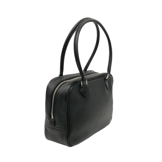 HERMES - エルメス ミニプリュム20 スイフト ブラック ハンドバッグ