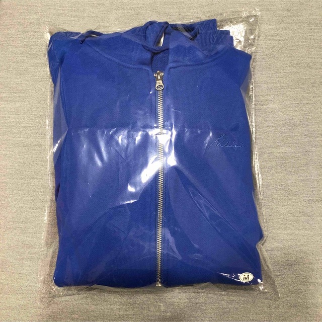 藤牧京介 プロデュース パーカー 青Msize 藤牧京介パーカー Mサイズ 青