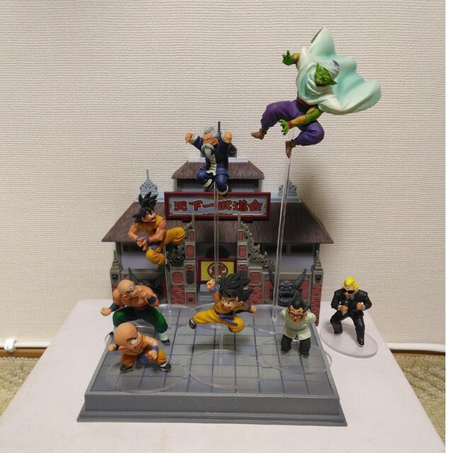 ドラゴンボールHG DG DVD特典天下一武道会ジオラマ ドラカプ他100体