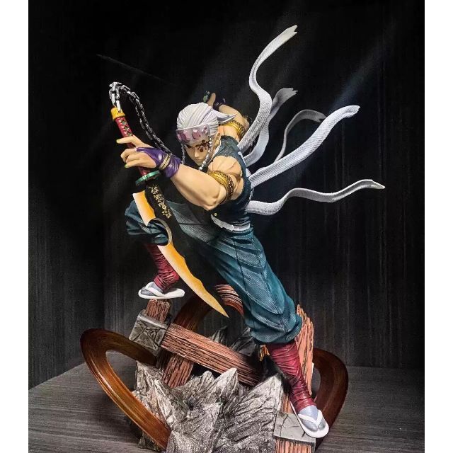 鬼滅の刃 宇髄天元 音柱 ガレージキット 塗装済み完成品 フィギュアの