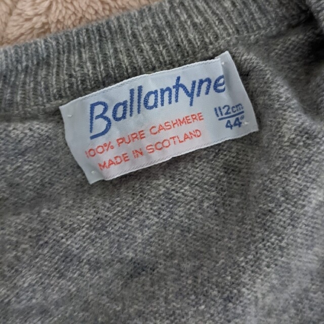 BALLANTYNE CASHMERE - バランタイン カシミア 旧タグ スコットランド
