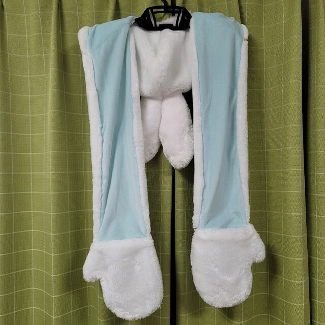 ディズニー ファンキャップ 白うさぎ マフラーの通販 by さくらもち's