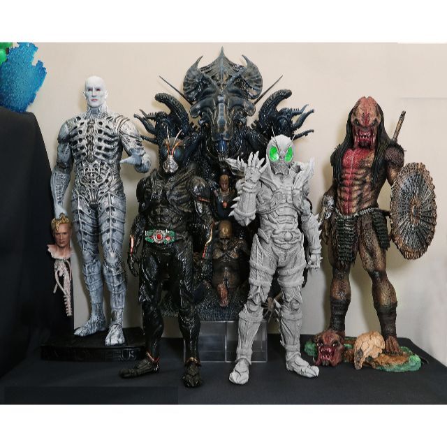 1/6 仮面ライダー Shadow Moon（未組み立て未塗装） ガレージキットの