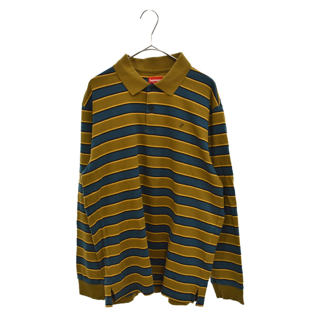 Supreme - SUPREME シュプリーム 18AW Striped L/S Polo ストライプ