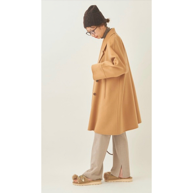 Plage - plageプラージュ160S A line コート 36 キャメルの通販 by