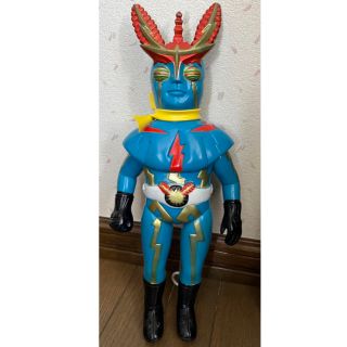 当時物】【超美品】【超激レア】イナズマン マスダヤトーキング ソフビ