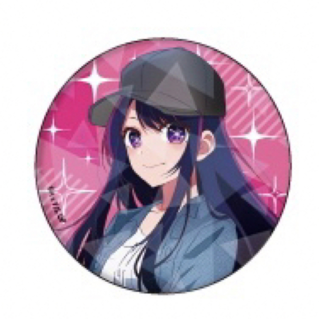 推しの子 TSUTAYA 缶バッジ 星野アイ 缶バッヂの通販 by チャールズ's